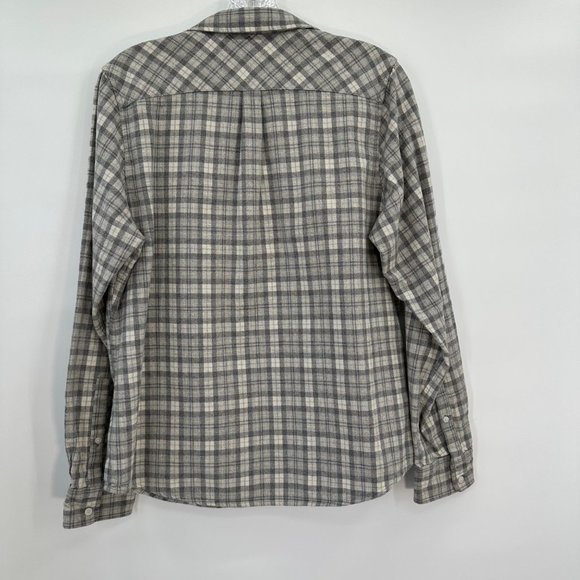 UNTUCKit‎ Tanner Women’s Plaid Flannel Button up Size 10 - Picture 3 of 13